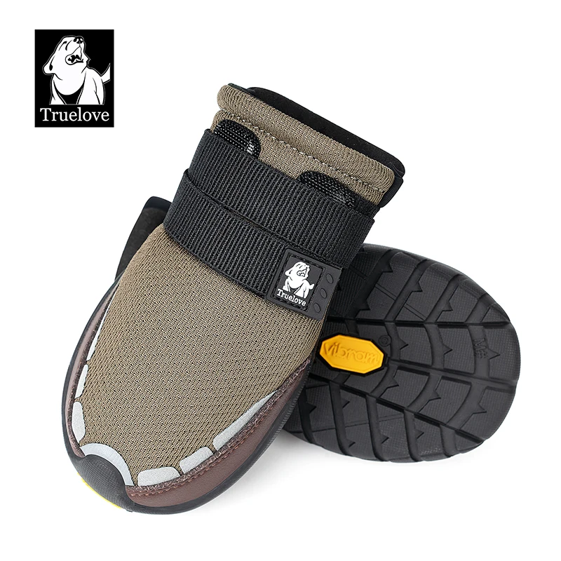 Truelove Huisdierschoenen Vibram Zool Reflecterend Duurzaam Antislip Zacht Mesh Nylon Comfortabel Buiten NIEUW 2/4 stuks Training TLS4862
