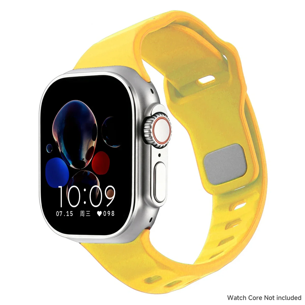 Silikon-Sportarmband für Apple Watch Ultra 3/2 49mm 42 44 38 40 41mm Zweifarbiges Verstellbares Armband für iWatch S11 10 9 8 7 6 SE3 Gürtel – Detail 25