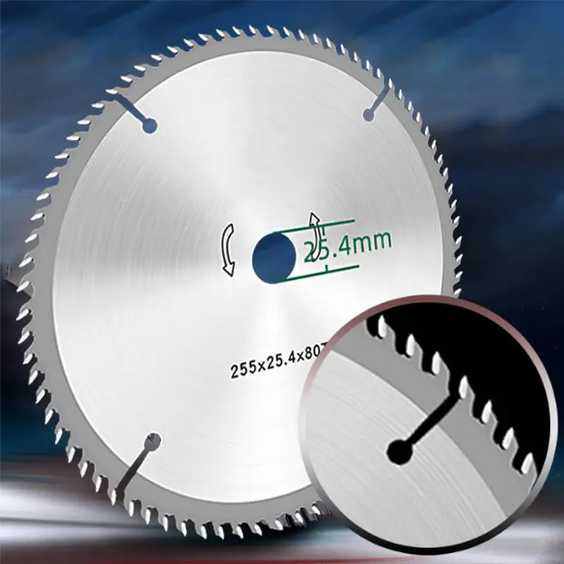 Imagem -04 - Saw Blade For Grass Trimmer Saw Blade Steel Brush Cutter Disc Ferramentas de Jardim 1.6 mm Brick Sawable 25.4 mm 80t Thickened