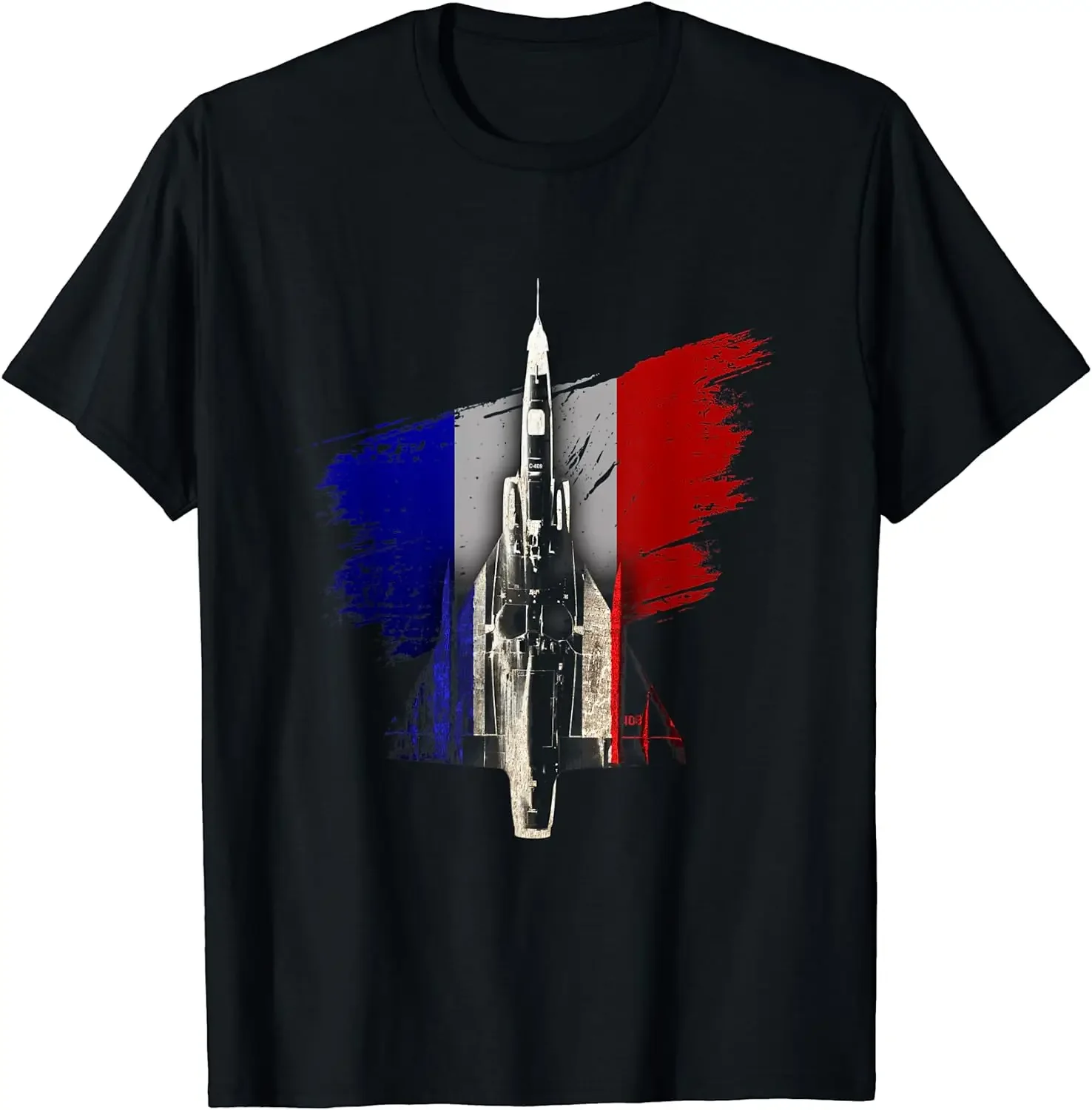 French Air Force Mirage 2000 Jet Fighter T-Shirt 100% Cotton O-Neck Summer Short Sleeve Casual Mens T-shirt Size S-3XL