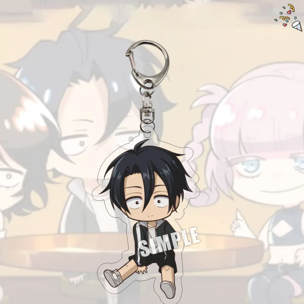 Anime CALL OF THE NIGHT Acrylic Keyring Figure YAMORI KO NANAKUSA NAZUNA Model Cartoon Keychain Cosplay Bag Pendant Fans Gift