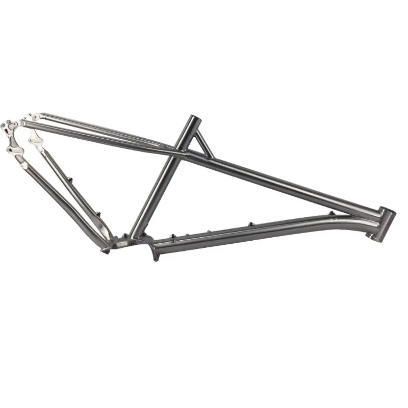 

Rare Gr9 3AL/2.5V Titanium Pinion Bicycle Frame for Sale