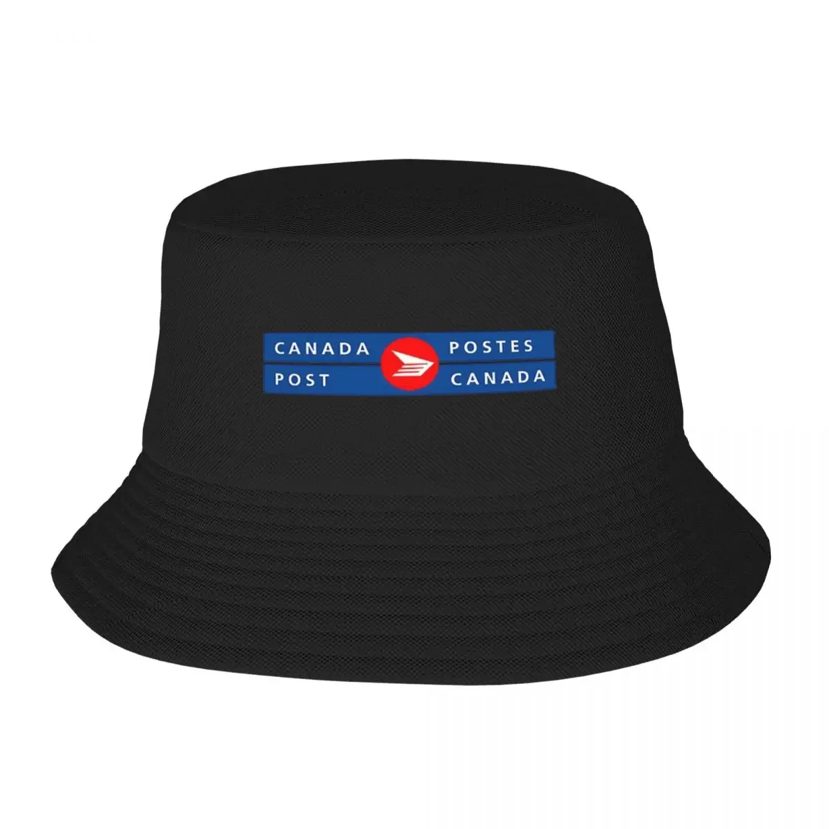 Topi Bucket Billingual Logo Kanada untuk pria wanita topi Bob topi nelayan reversibel topi memancing pantai musim panas topi uniseks