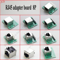 1 Piece RJ45 Adapter Board To XH2.54 Modular Ethernet Connector Adapter Network Interface + Breakout Board + Pin Header