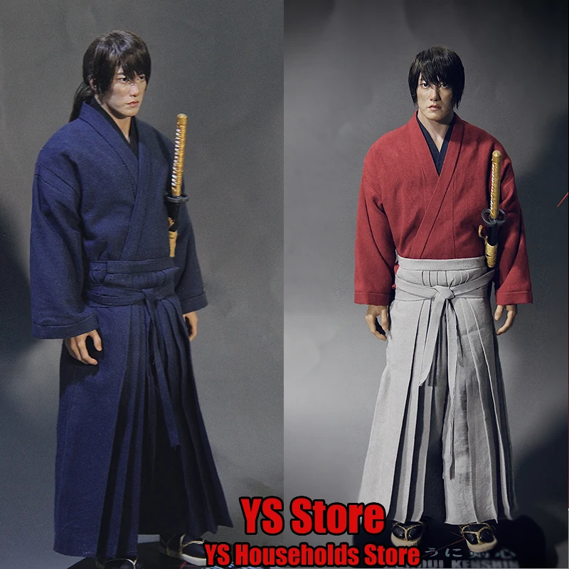 

XT001 1/6 Коллекционная синяя, красная, белая фигурка из ткани Ken Sato Soldier Rurouni Kenshin, оригинальная 12-дюймовая Полноразмерная модель, подарки для фанатов