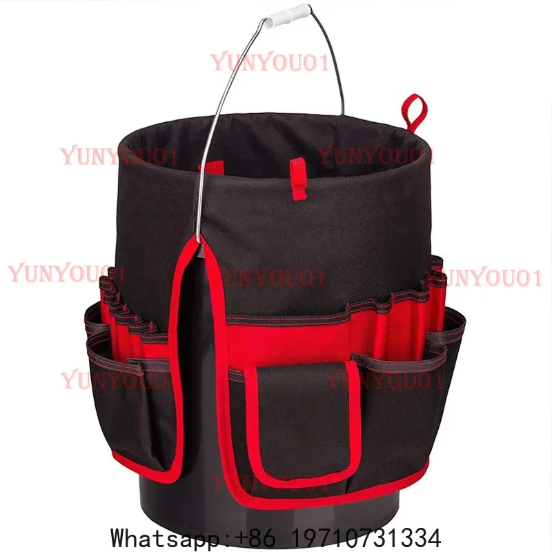 Popular Garden Kit Oxford Cloth Bucket Kit Bucket Kit Electrician Tools Bag Waist Pouch Belt Storage Holder DIY