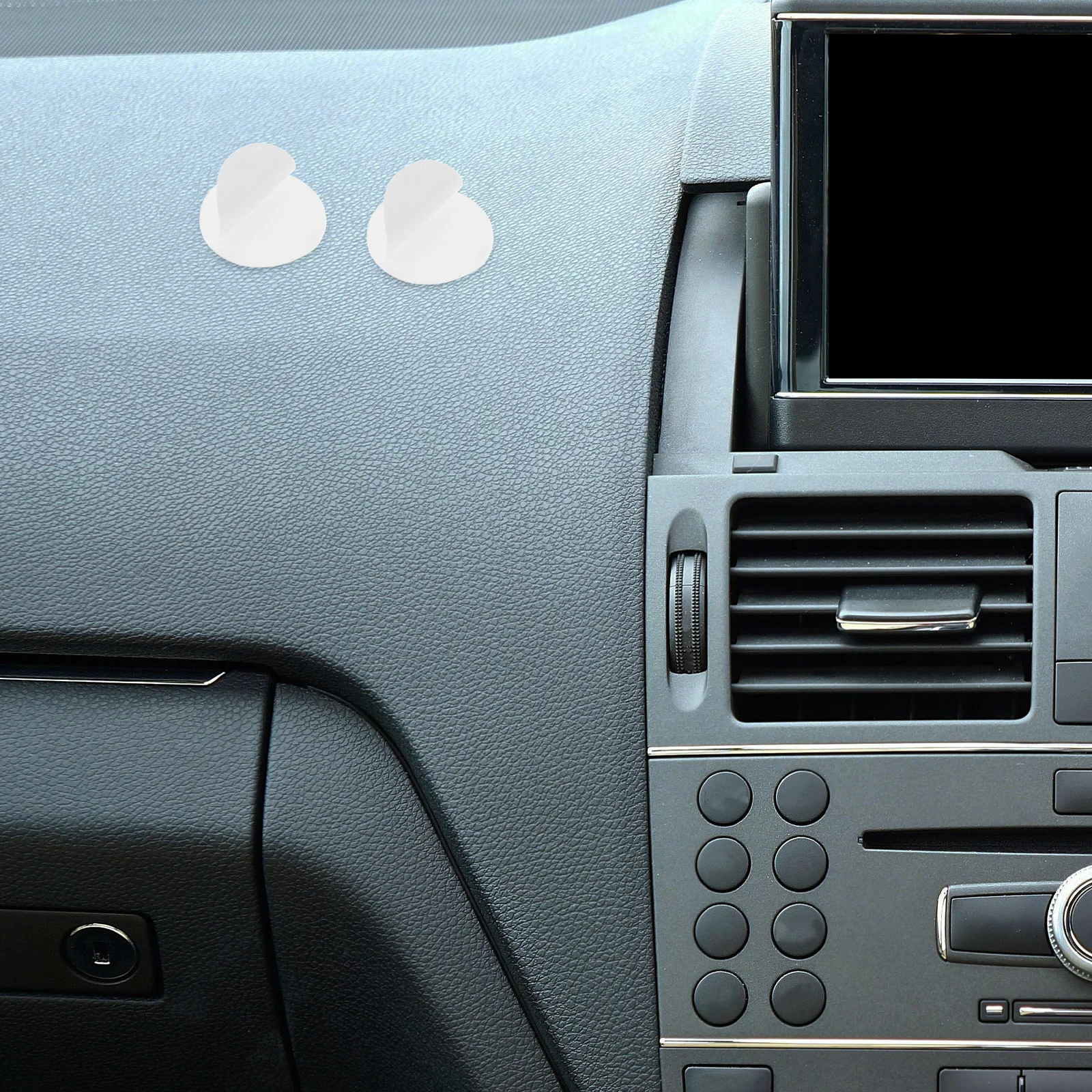 

30pcs Double Sided Adhesive Pads For Car Dashboard No Trace Sticky Mounting Pads Replacement For Dash Cam Phone Holder