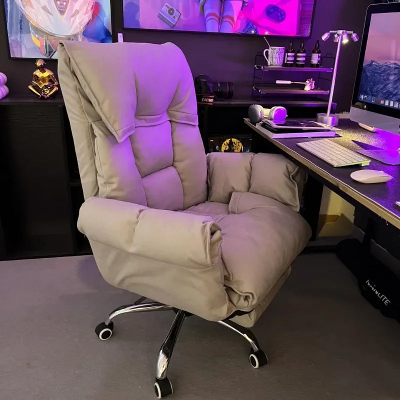 Organizer Comfortable Chairs Boys Aesthetic Wheels Salon Office Chair Ergonomic Recline Cadeiras De Escritorio Home Furniture