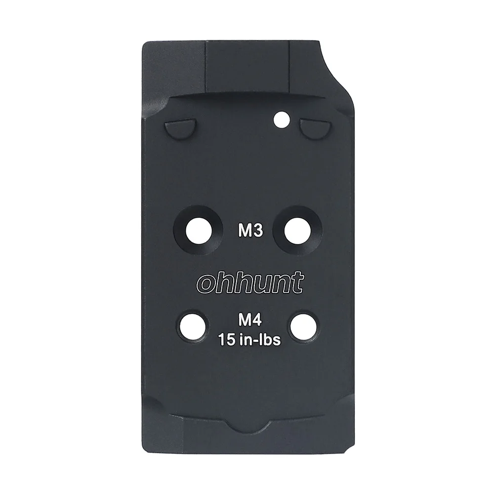 Ohhunt Red Dot Adapter Plate Compatible with 407K/507K/EPS CZ Shadow 2 view 5