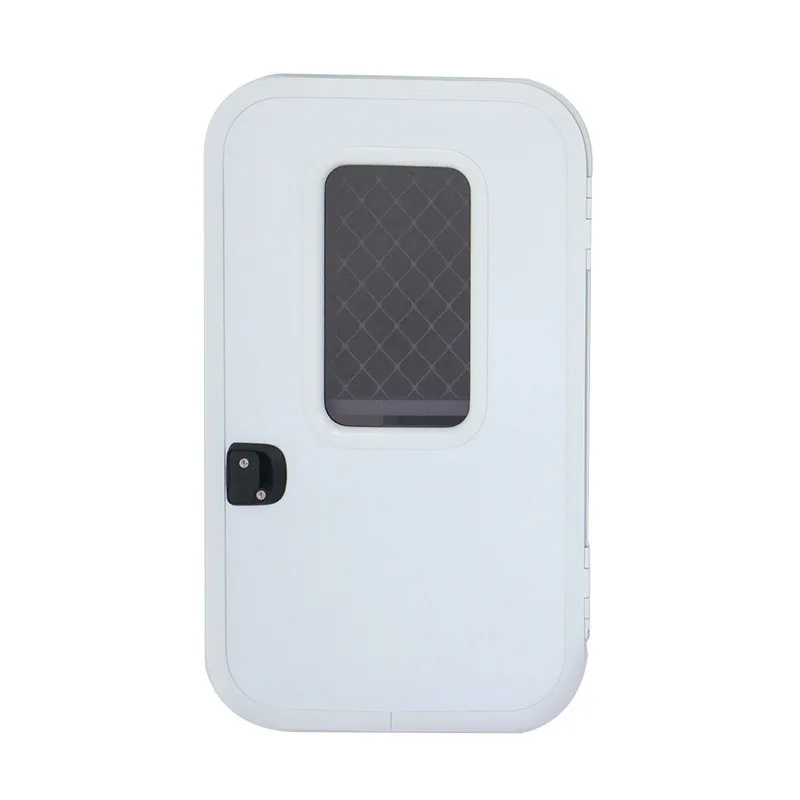 

Water drop RV door Auto parts Aluminum alloy window frame Car window Small water drop door Single point lock RV door