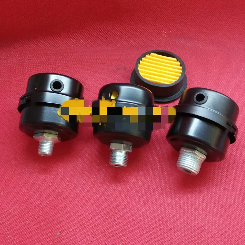 1 шт., бесшумные безмасляные аксессуары для машин, глушитель воздушного компрессора, фильтр 2 точки/3 точки/4 точки