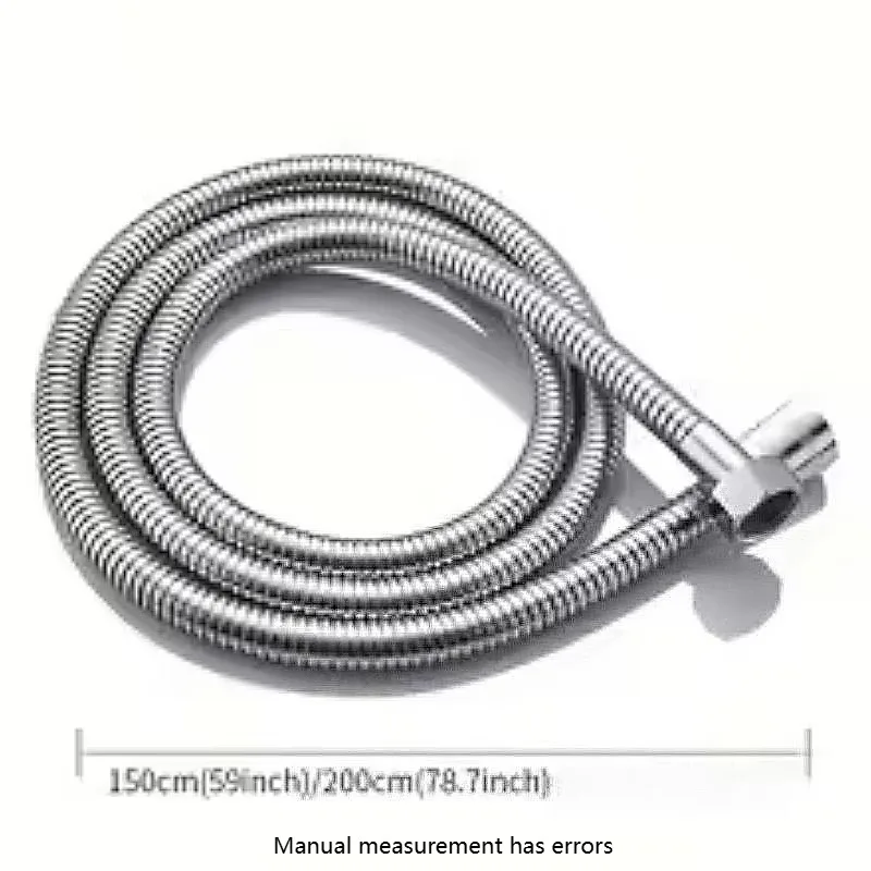 1.5/2m Shower Head Tube Stainless Steel Plumbing Hose Bathroom Pipe Flexible Copper Core