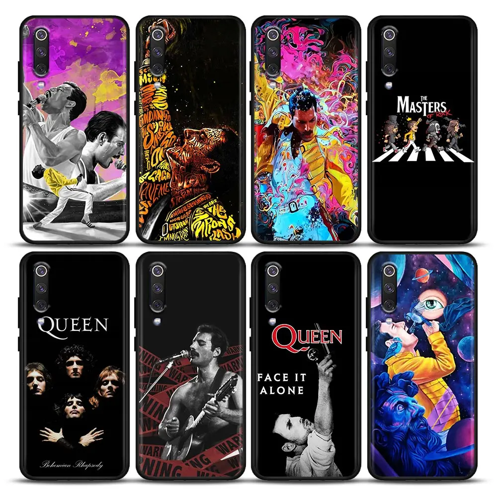 Queen Freddie Mercury Phone Case For Xiaomi 10T 11 12 11T 12T 13 13T POCO X3 X4 X5 M3 M4 M5 M6 F5 F6 PRO 5G Case Funda Capa