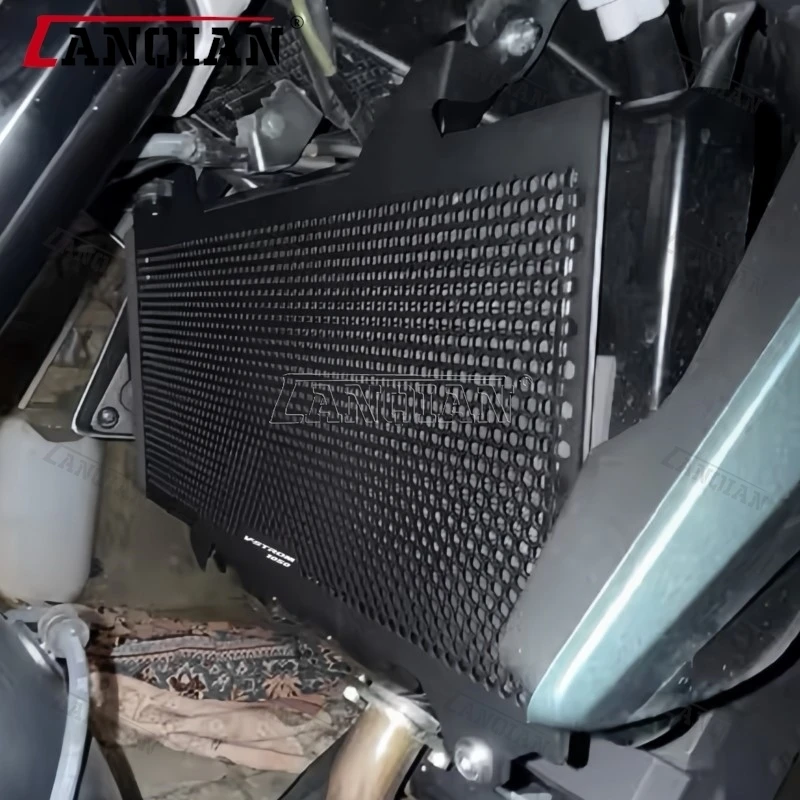 

Radiator Guard For SUZUKI V-STROM 1050DE 2020-2025 2026 DL 1050DE DL1050XT Radiator Grille Guard Protection VSTROM DL 1050 XT