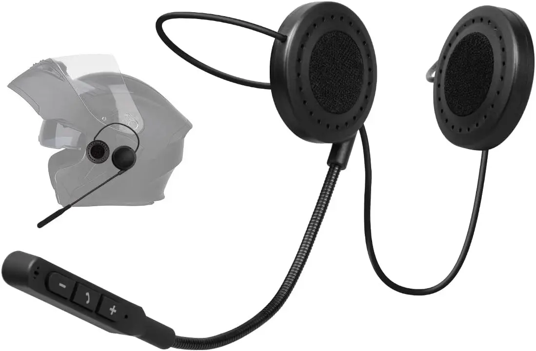 

Moman H4 Wireless Motorcycle Helmet Headset Helmet Speaker Waterproof Hands-Free Answer Call Music Control Sport Outdoor