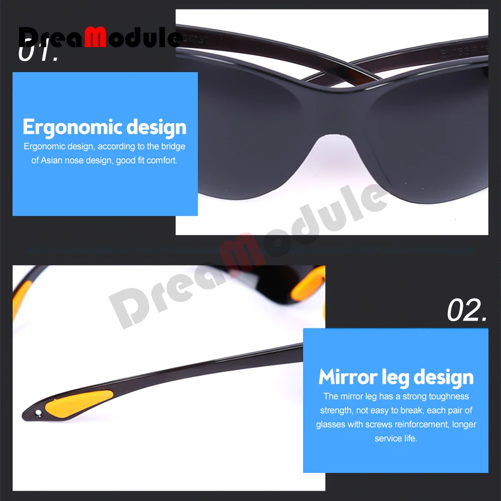 Welding Welder Goggles Gas Argon Arc Welding Protective Glasses Safety Working Eyes Protector Goggles Protective Equipment