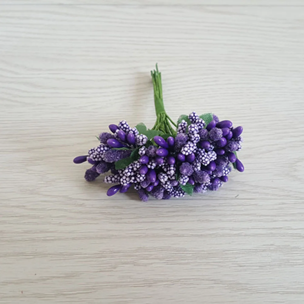 

12Pcs Mini Artificial Simulation Berries Bright Natural Color Realistic Fake Berries for Wedding Coffee Shop Party Reception