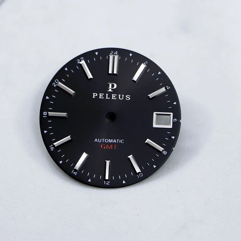 تعديل قرص سلسلة أمة الله بتوقيت جرينتش مناسبة لقطر حركة NH35NH36 28.5 ملم يمكن تخصيص الشعار