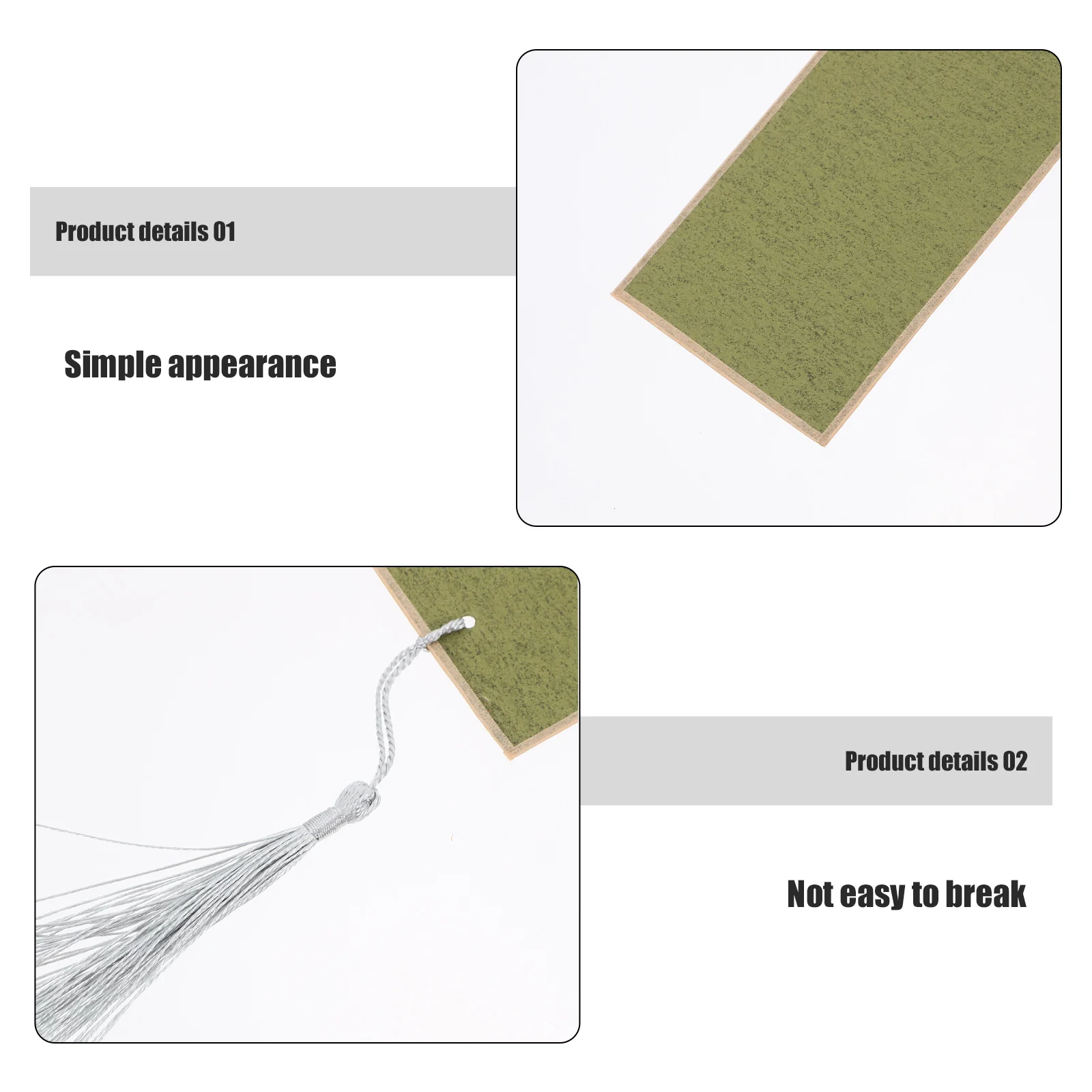 5 Pcs Style Custom Bookmark Make Your Own Bookmark Bulk Bookmarks DIY Blank Cardstock Bookmarks Tassel for Kids Adults Bulk