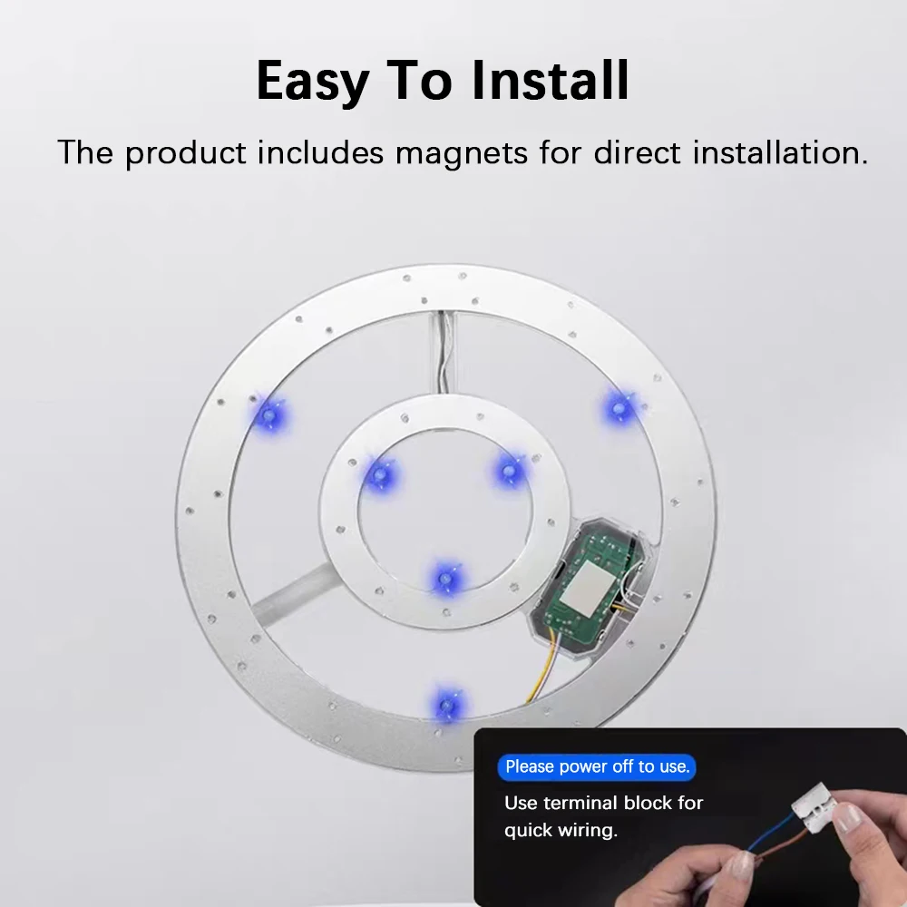 Led Paneellamp 220V-240V-Plafondlamp Led-Module 24W-120W Ronde Ring Vervanging Led-Lichtbord Voor Plafondverlichting Binnenshuis