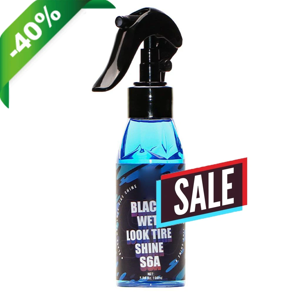 

Спрей для заправки шин Extra Glossy Tire Shine Works on Rubber Vinyl & Plastic Safe for Cars Trucks Motorcycles RVs Tire Dressing Spray 100 мл