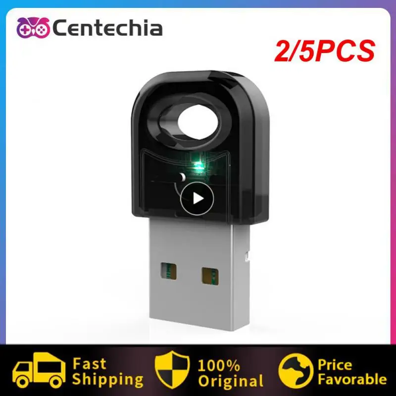 Hands-free Calling Car Stereo, USB Mini Aux Music Speakers, Suporte a Conexão Multi-Dispositivo, Receptor, 2 pcs, 5pcs