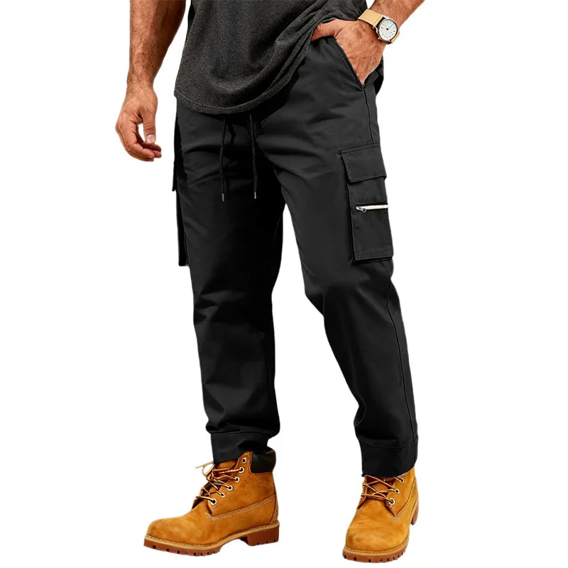 American autumn new products, loose casual high street hip hop tooling Ami Kaji sweatpants