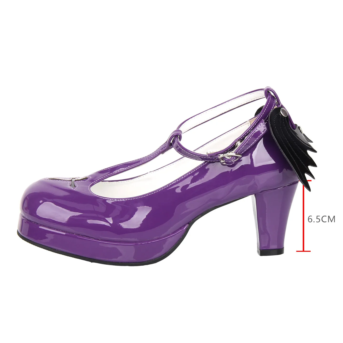 20025 New Sweet LOLITA Angel Wings Cross Princess Queen Shoes - view 6