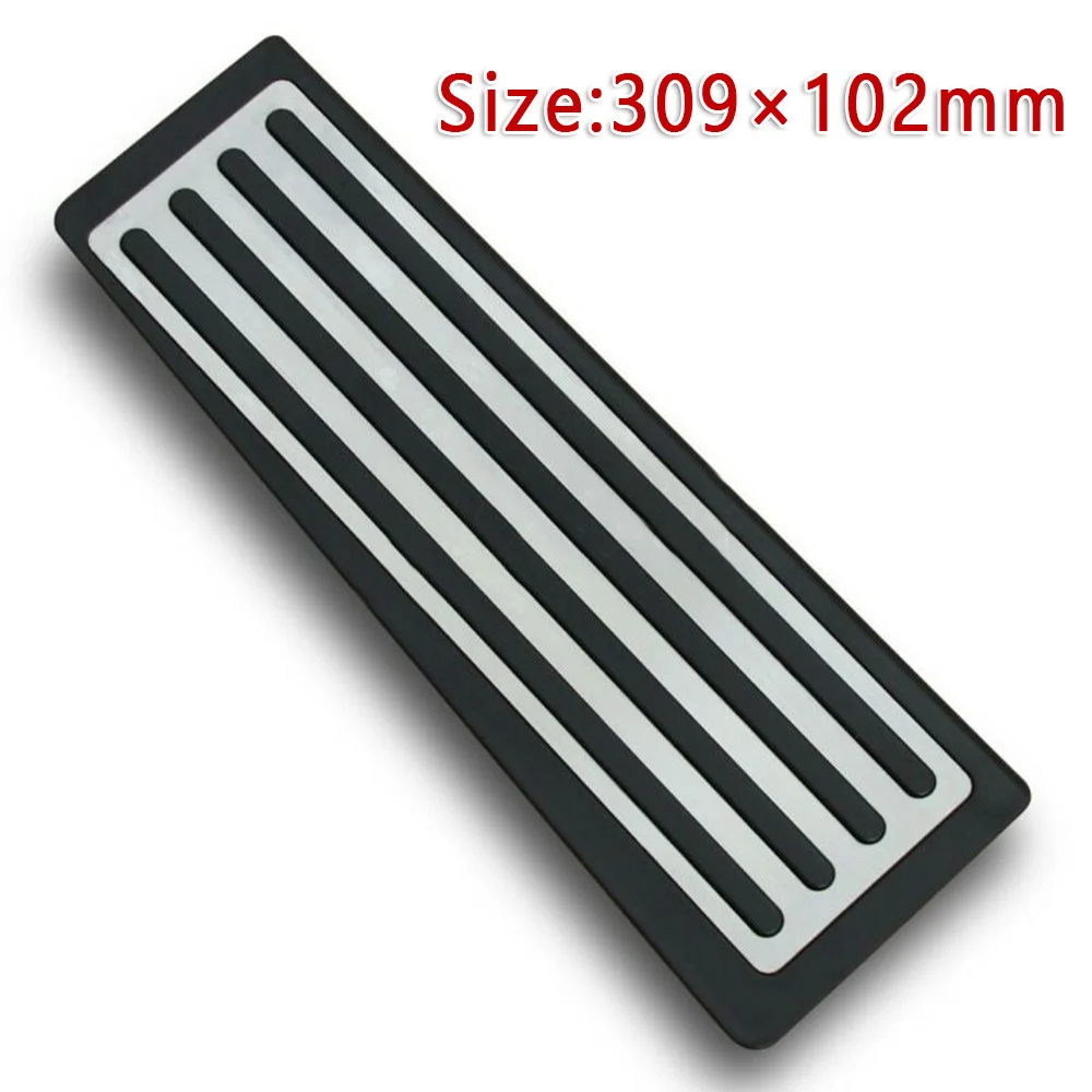 Pad Footrest Cover Overlay Sport Stainless Steel Car Upgraded Cover For Volvo S60 V60 for s90 for v90 Practical