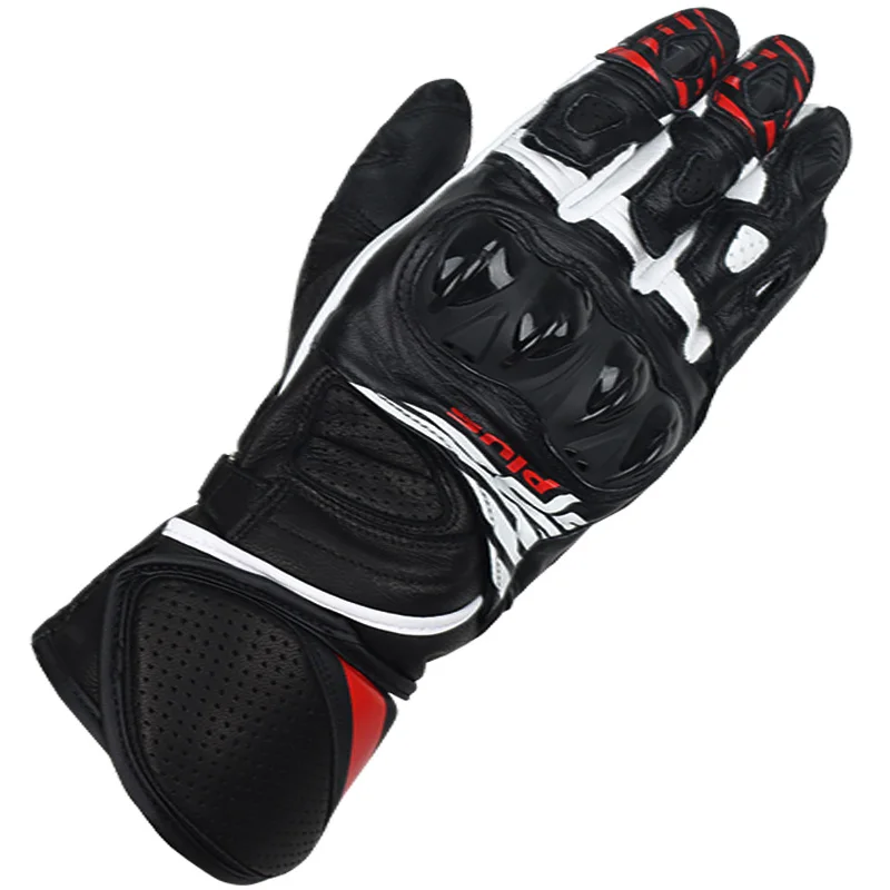 

Two-X Gp Plus R v2 Мотоцикл Мотокросс Скутер ATV Велосипед Защитные кожаные длинные перчатки с полным пальцем для гонок на мотоциклах