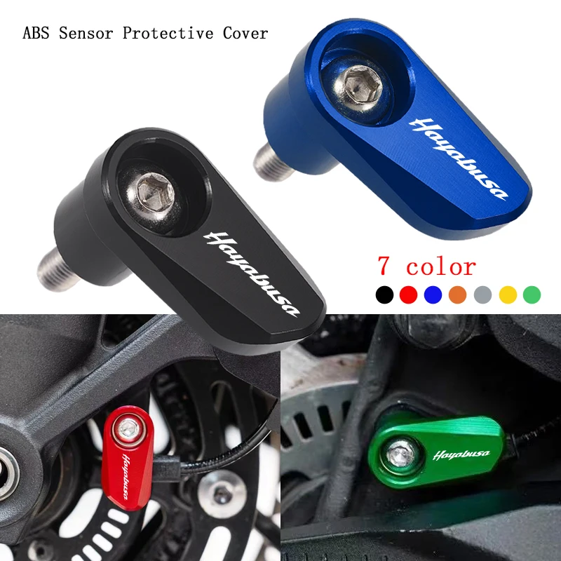 Motorcycle Front Wheel ABS Sensor Protection Guard Cover For HAYABUSA GSX1300R GSX 1300R GSXR 1300 Hayabusa 2008-2025