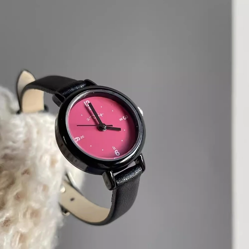 Classic Trend Ladies Watch Elegant Simple Niche Simple Exquisite 2025 Waterproof Quartz Watch Birthday Gift Student
