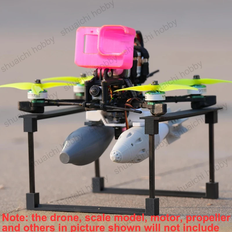 1 قطعة حزام من نوع سحب من نوع طائرة بدون طيار FPV PWM التحكم قاذف الطائرات بدون طيار موزع الإنقاذ في حالات الطوارئ لنظام تحرير الحمولة واحدة/المزدوجة