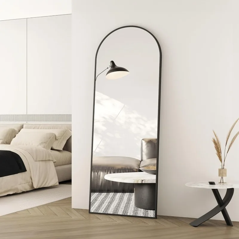 Arched Full Length Mirror, Floor with Stand, 59