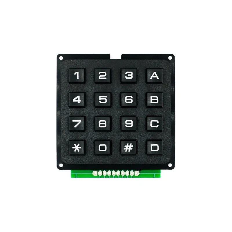 3 Pcs 16 Key Keyboard Modules 4X4 Matrixes Array Modules Keyboard Lndustrial Keyboard With Industry Scanning Durable