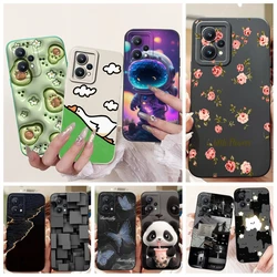 For Realme 9i 4G Phone Case Realme 9 Pro Pro+ Cover Luxury Fashion Painting Bumper For Realme9 4G 5G Matte Silicone Soft Capa