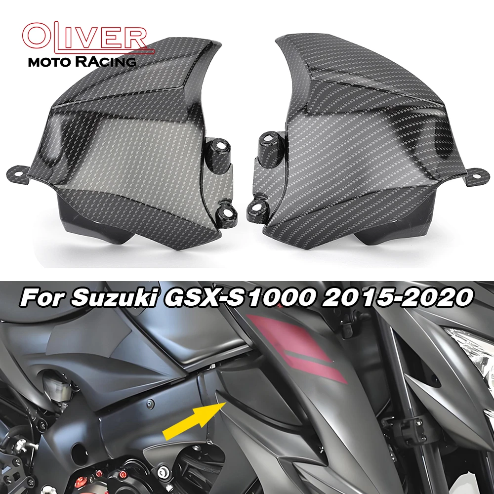 

Side Water Tank Middle Guard Panel Cover Fairing For Suzuki GSX-S1000 GSXS 1000 2015-2020 GSXS1000 Frame Radiator Side Cover