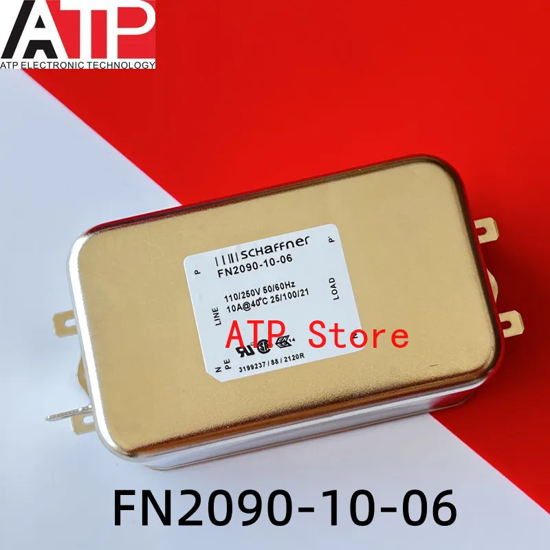1PCS FN2010-10-06 Power Filter 10A FN2090-10-06 Single Phase Filter 10A 110V-250V Integrated Chip IC Original Inventory