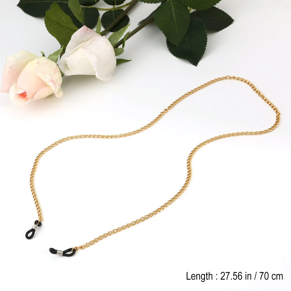 

3pcs Long Glasses Chain For Women Durable Aluminum Anti Slip Eyeglasses Chain For Women Sunglasses Accessories Glasses Lanyard