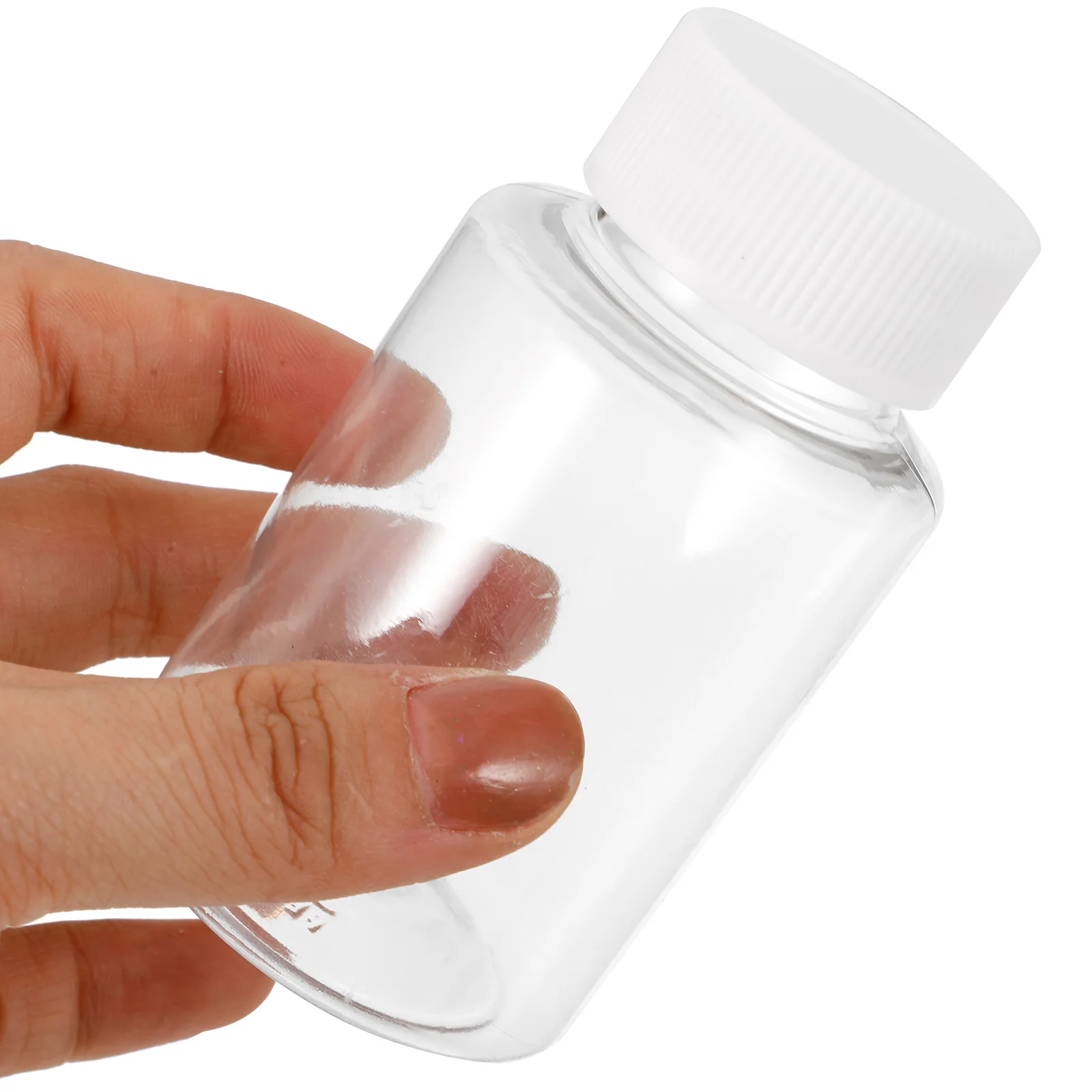 Sampling Bottle Empty Chemical Reagent Bottles Oil Sample Storage Vial for Lab Bulk The Pet