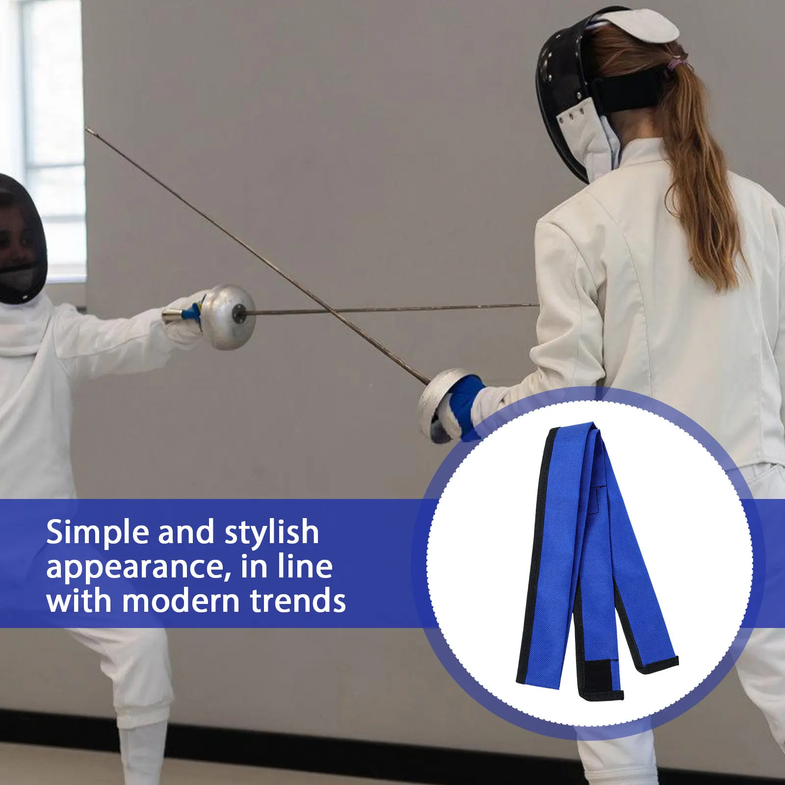 Professional Fencing Bag Multifunctional Storage for Foil Epee Sabre Large Capacity Adjustable Strap Sleek Design Fencing