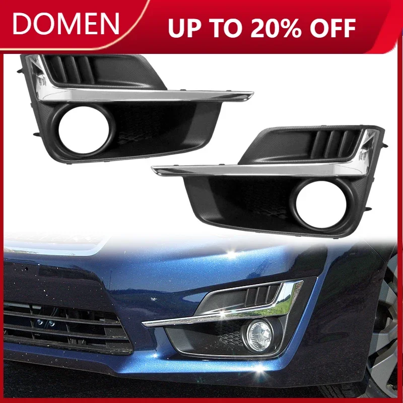 

Car ABS Front Fog Lamp Front Bumper Fog Lamp Frame Cover Fog Lamp Trimming Bezel Cover For Subaru Impreza 2015 2016