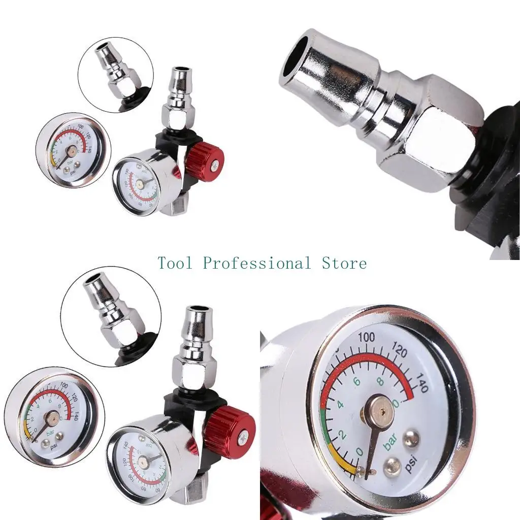57QF Điều chỉnh Máy điều chỉnh áp suất không khí Công cụ sơn tự động sửa chữa ô tô 1/4