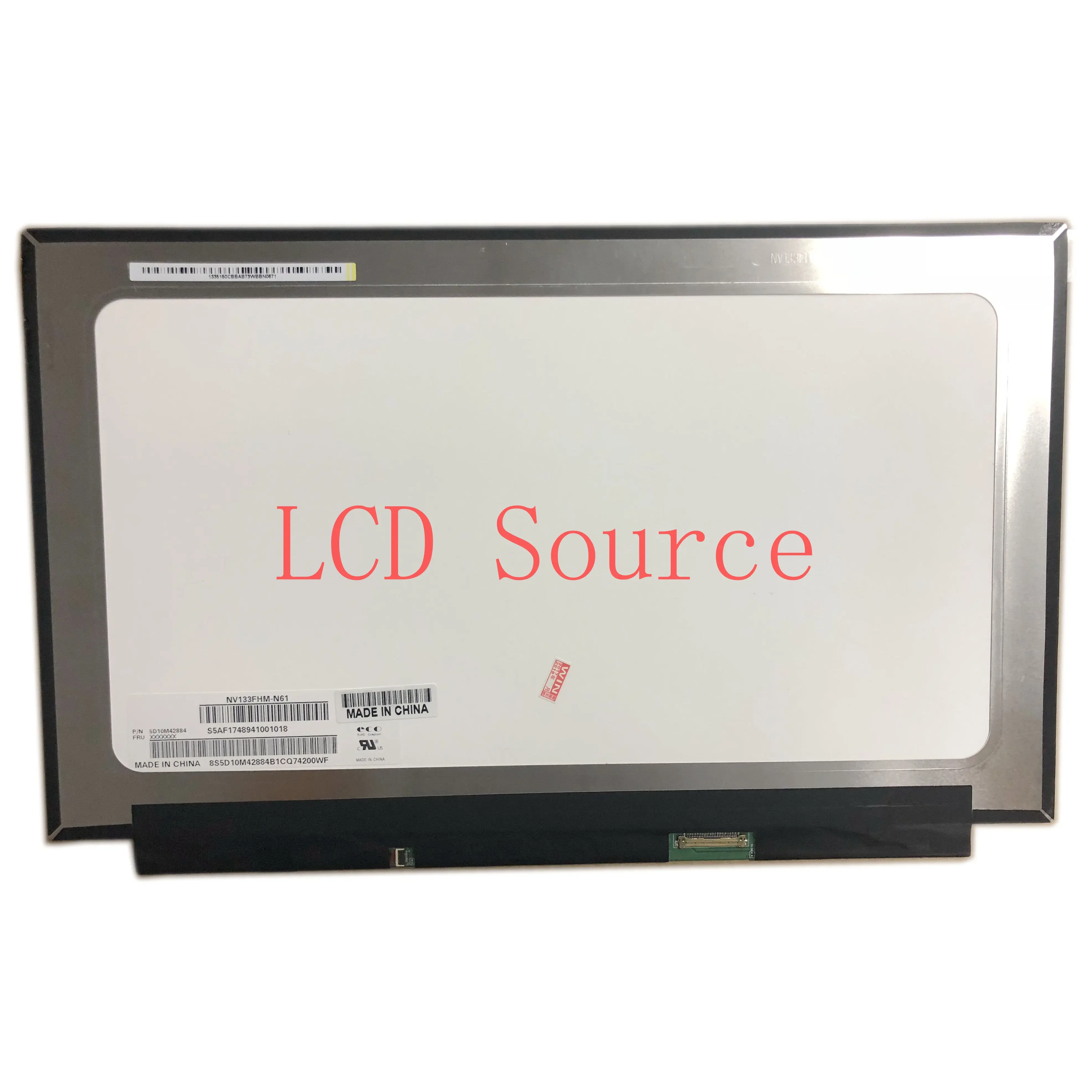 NV133FHM-N61 fit M133NWF4 R0 LQ133M1JX15 E NV133FHM-N54 LP133WF4 SPB1 SPA1  IPS eDP 30 pin 1920X1080 Laptop LED SCREEN Panel