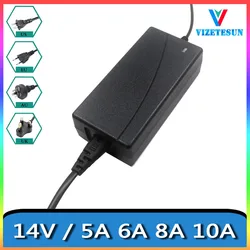 14V 5A 6A 8A 10A Motor Infrared Ball Machine Welding Machine Power Adapter DC 5.5*2.1MM Regulated Power Cord