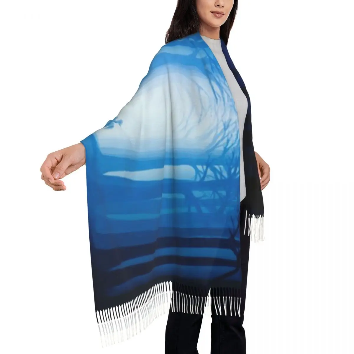 

Ужасная шаль Fate Шарф с кисточками