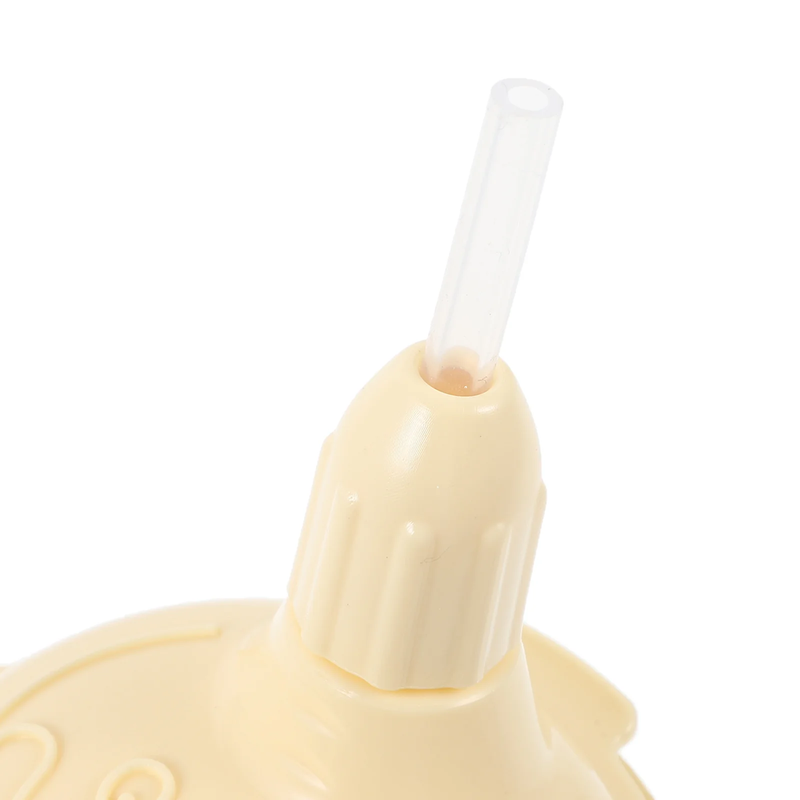 

1Set Spill Proof Straw Cup Inclined Mouth Reusable Plastic Drinking Mug for Disabled Patient Elderly Maternity Liquid Feeding