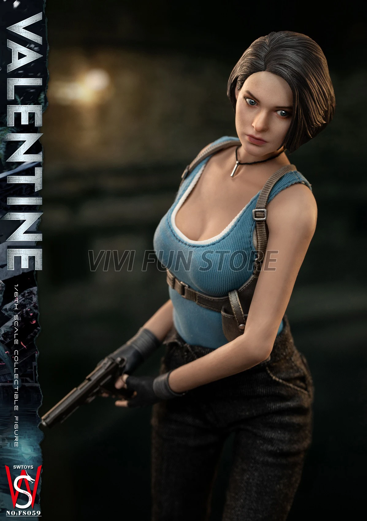Jill Valentine PS1: The Ultimate 1/6 Scale Model for Resident Evil