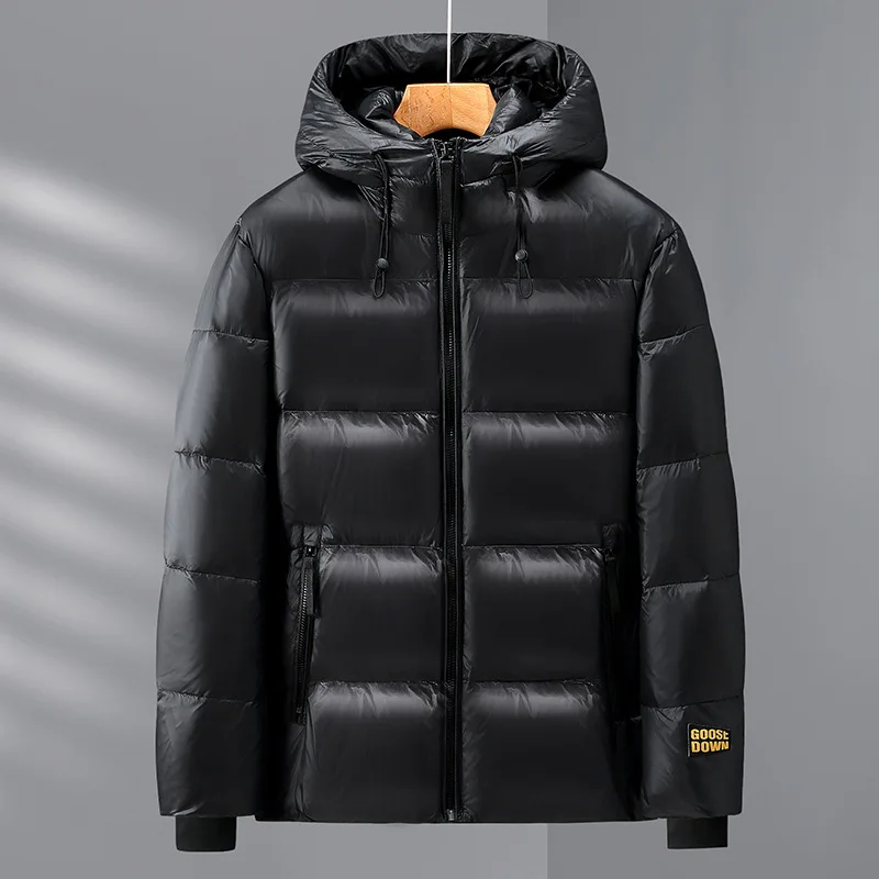 2023 Men Winter Fashion Down Jacket Windproof Warmth Thickened Men Down Jacket Comfortable Loose Casual Outdoor Men Down Jacket