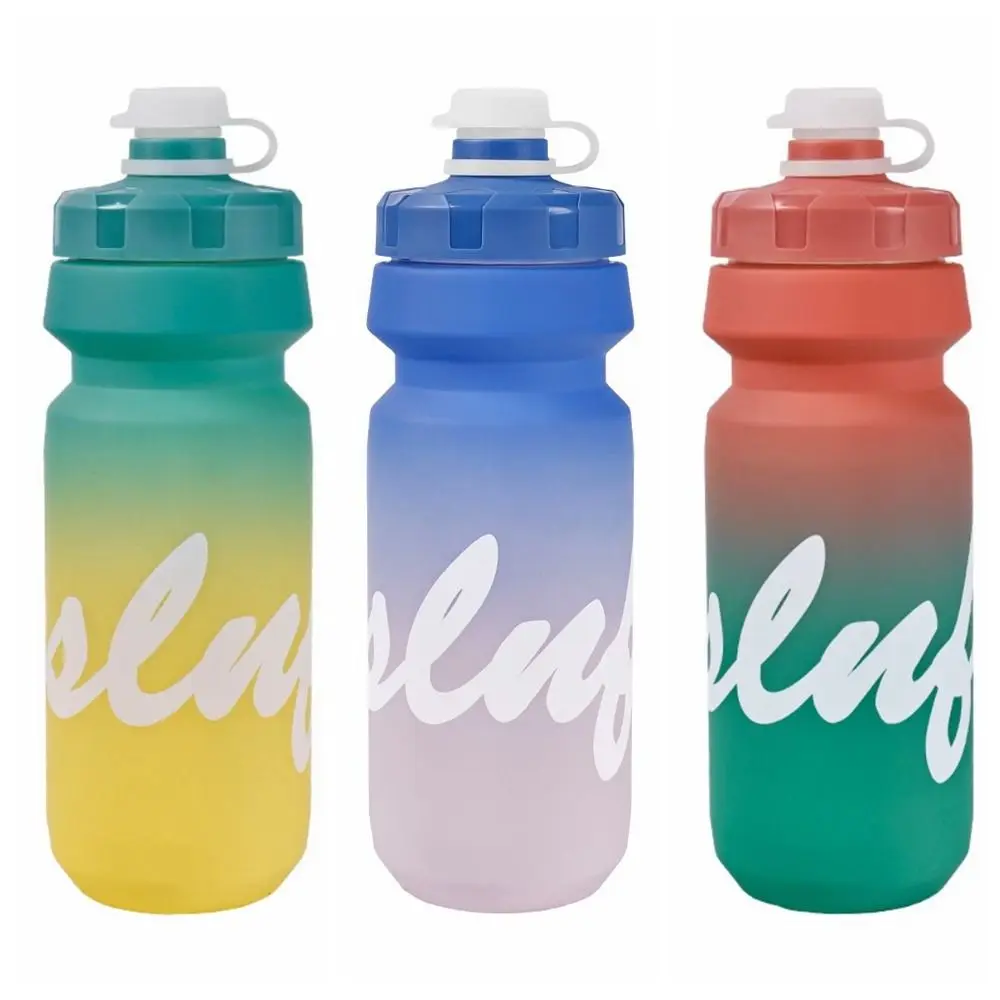 MTB 650ml Cycling Water Bottle Large Capacity Portable Water Bottle Gradient Seal Bicycle Cup Sports